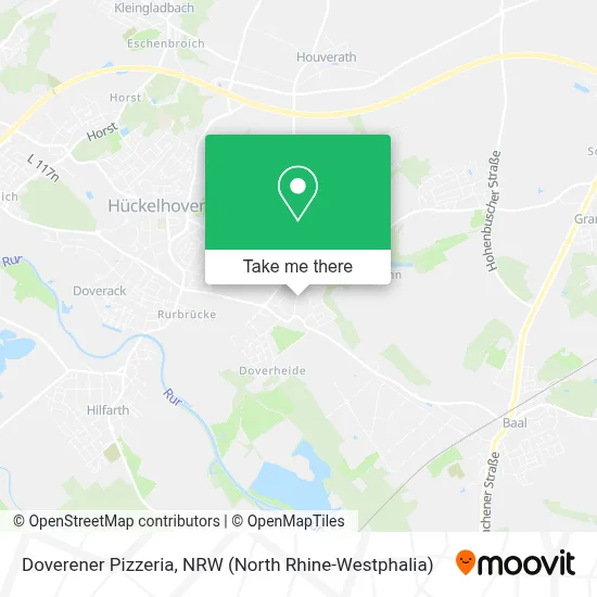 Doverener Pizzeria map
