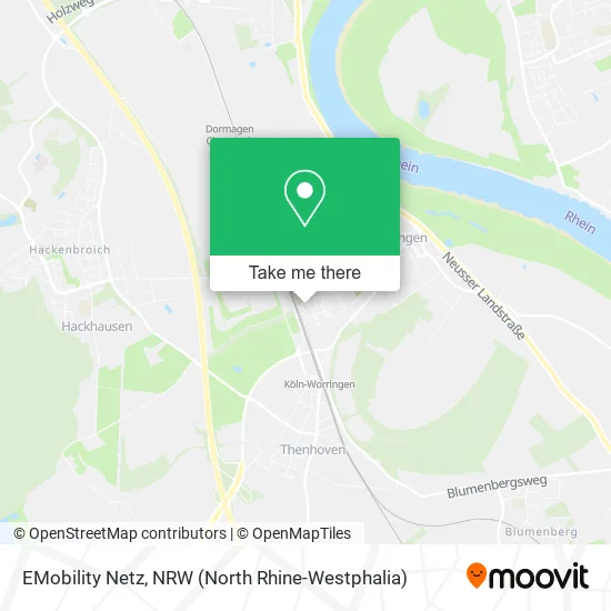 Карта EMobility Netz
