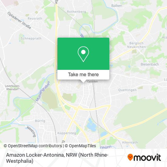 Карта Amazon Locker-Antonina
