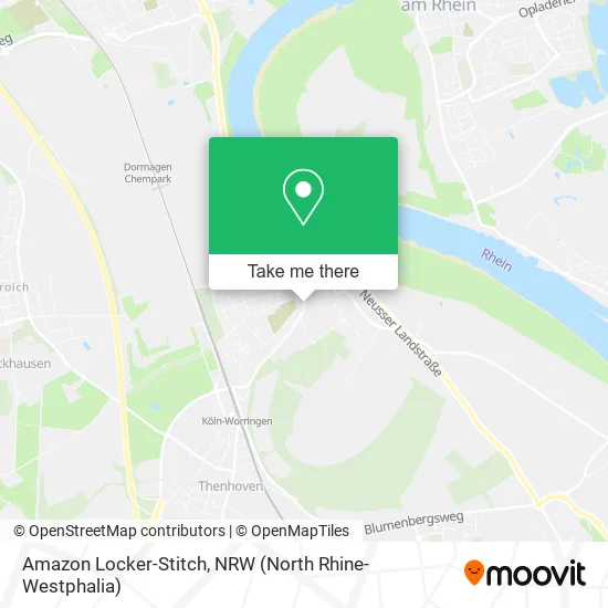 Карта Amazon Locker-Stitch