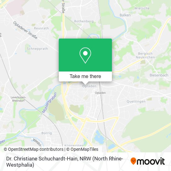 Dr. Christiane Schuchardt-Hain map
