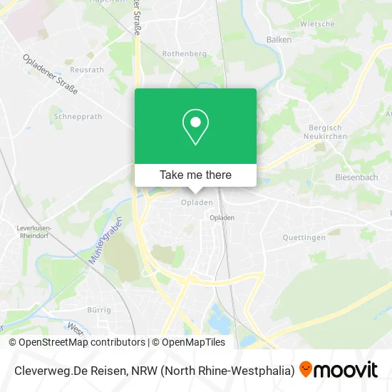 Карта Cleverweg.De Reisen