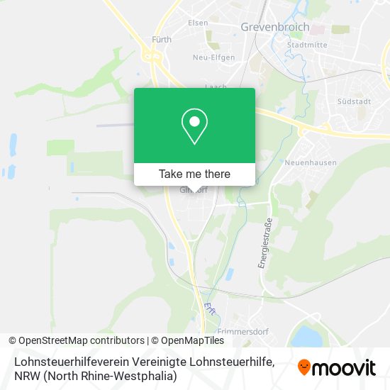 Lohnsteuerhilfeverein Vereinigte Lohnsteuerhilfe map