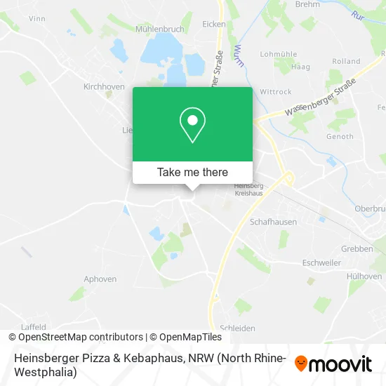 Карта Heinsberger Pizza & Kebaphaus