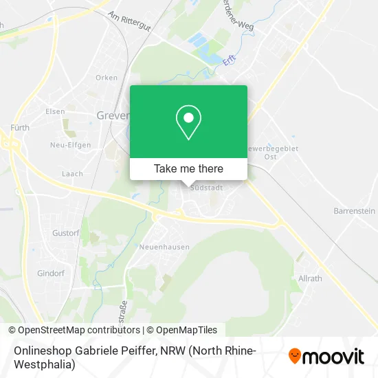 Карта Onlineshop Gabriele Peiffer