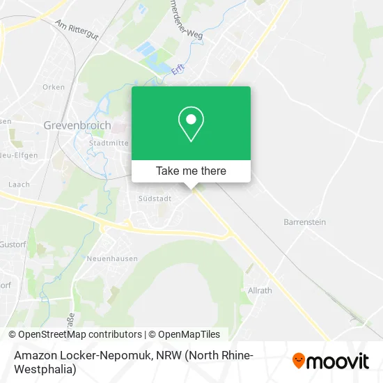 Карта Amazon Locker-Nepomuk