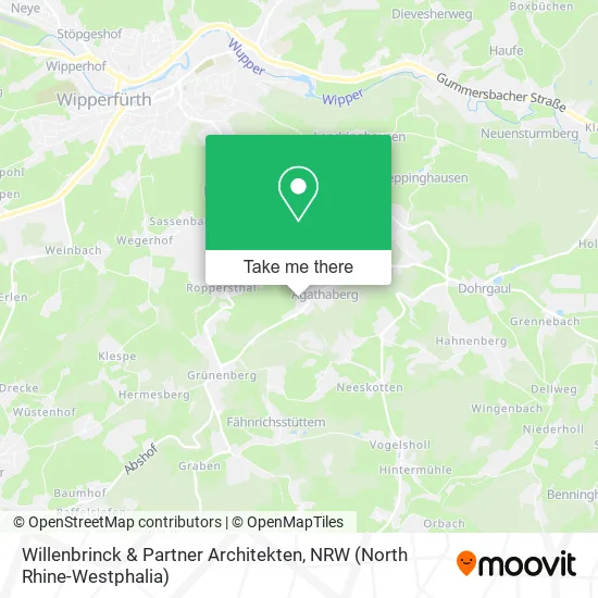 Карта Willenbrinck & Partner Architekten