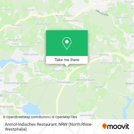 Карта Anmol-Indisches Restaurant