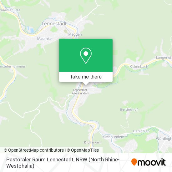 Pastoraler Raum Lennestadt map