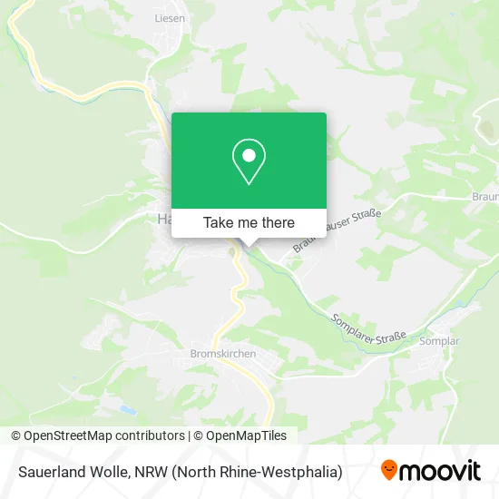 Карта Sauerland Wolle