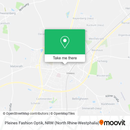 Pleines Fashion Optik map