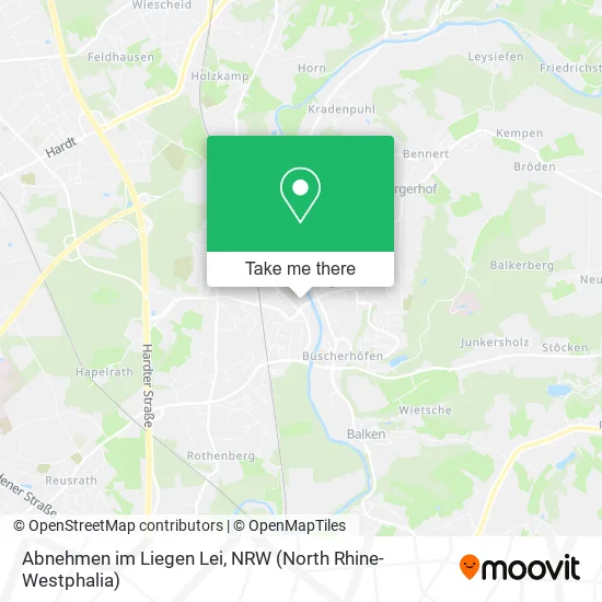 Карта Abnehmen im Liegen Lei