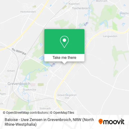 Карта Baloise - Uwe Zensen in Grevenbroich