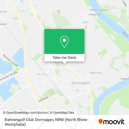Bahnengolf-Club Dormagen map