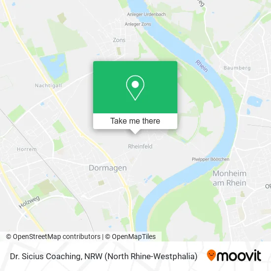 Dr. Sicius Coaching map