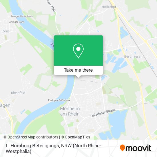 L. Homburg Beteiligungs map