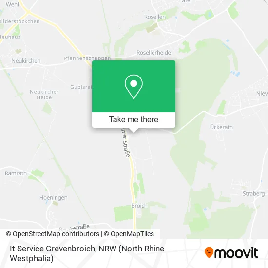 Карта It Service Grevenbroich