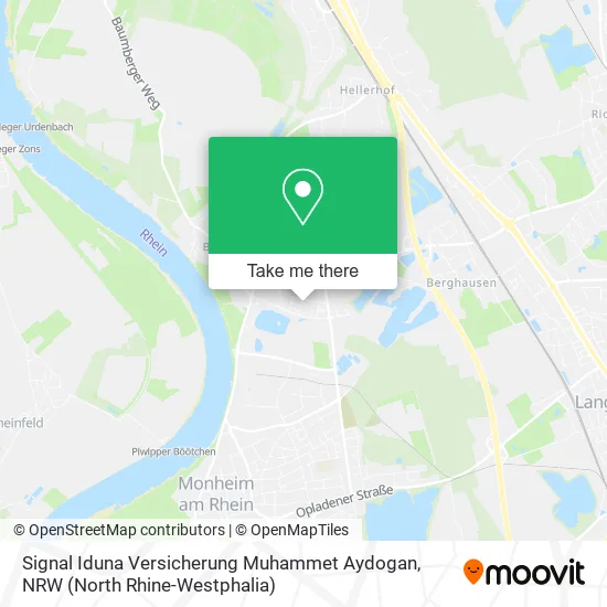 Карта Signal Iduna Versicherung Muhammet Aydogan