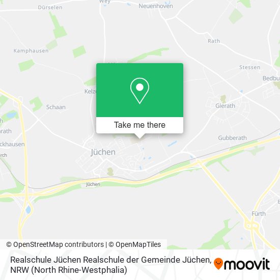 Realschule Jüchen Realschule der Gemeinde Jüchen map