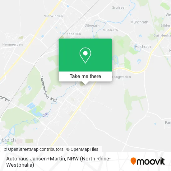 Карта Autohaus Jansen+Märtin