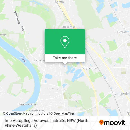 Карта Imo Autopflege Autowaschstraße