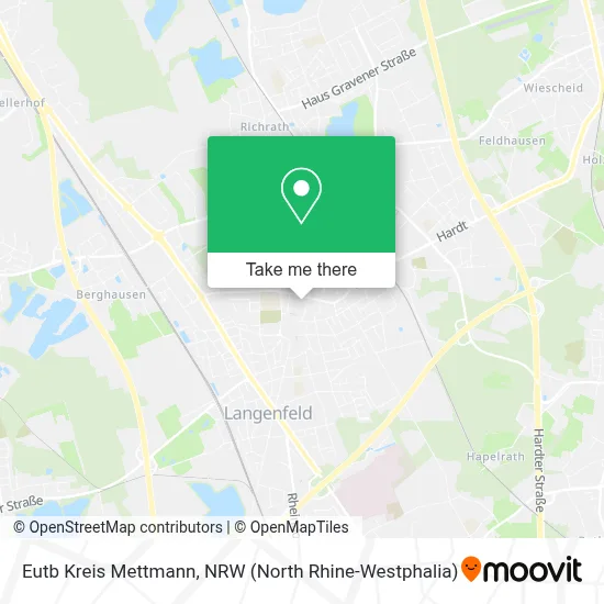 Eutb Kreis Mettmann map