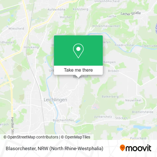 Карта Blasorchester
