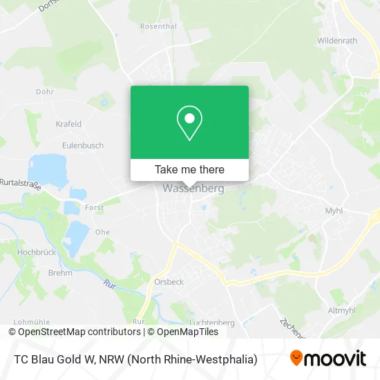 Карта TC Blau Gold W