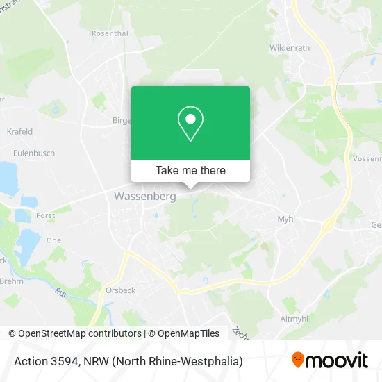 Карта Action 3594