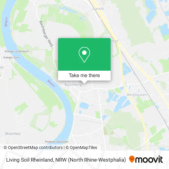 Карта Living Soil Rheinland
