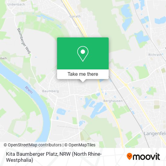 Kita Baumberger Platz map