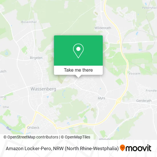 Карта Amazon Locker-Pero
