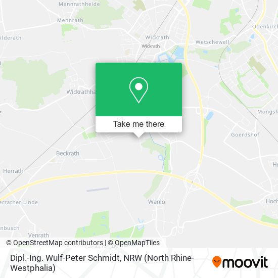 Dipl.-Ing. Wulf-Peter Schmidt map
