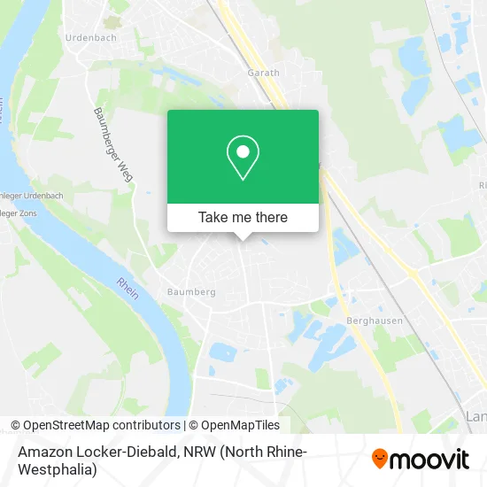 Карта Amazon Locker-Diebald