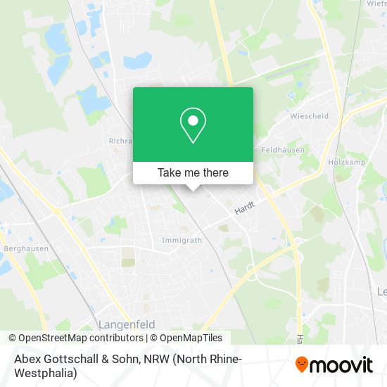 Abex Gottschall & Sohn map