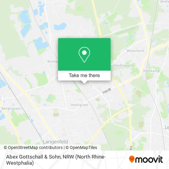 Карта Abex Gottschall & Sohn