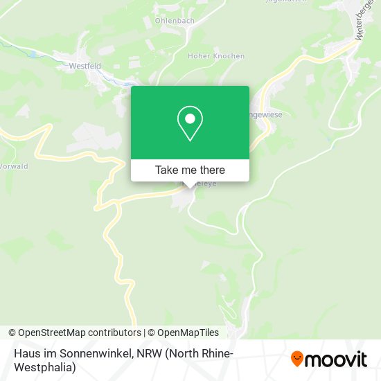 Haus im Sonnenwinkel map