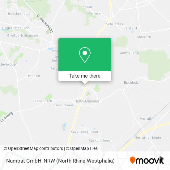 Numbat GmbH map