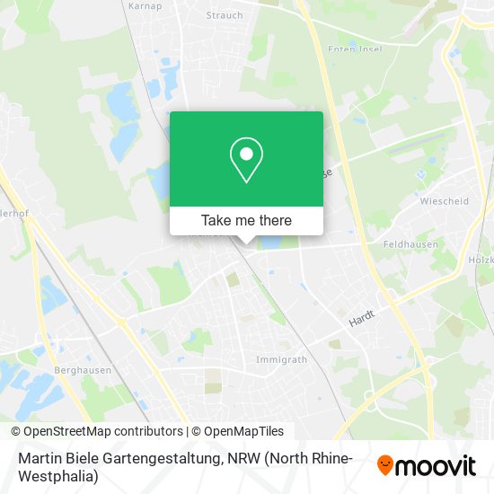 Martin Biele Gartengestaltung map