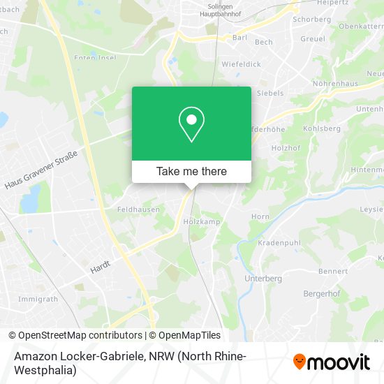 Amazon Locker-Gabriele map