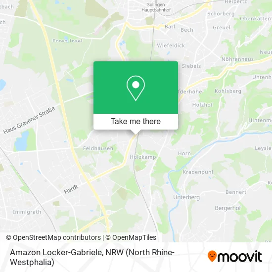 Карта Amazon Locker-Gabriele