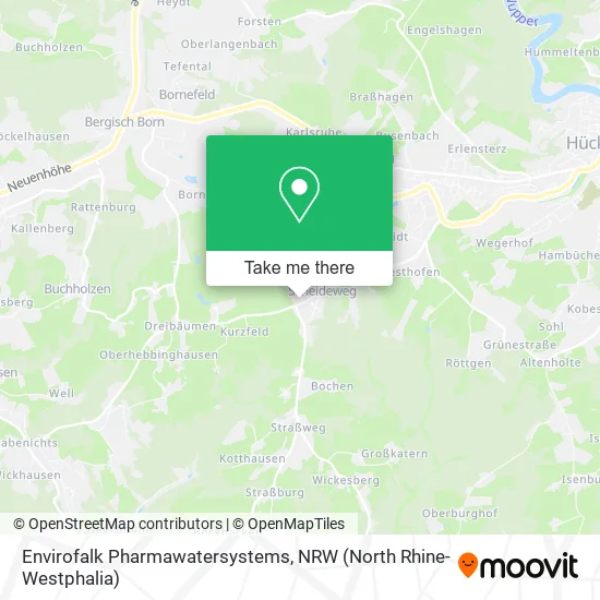 Карта Envirofalk Pharmawatersystems