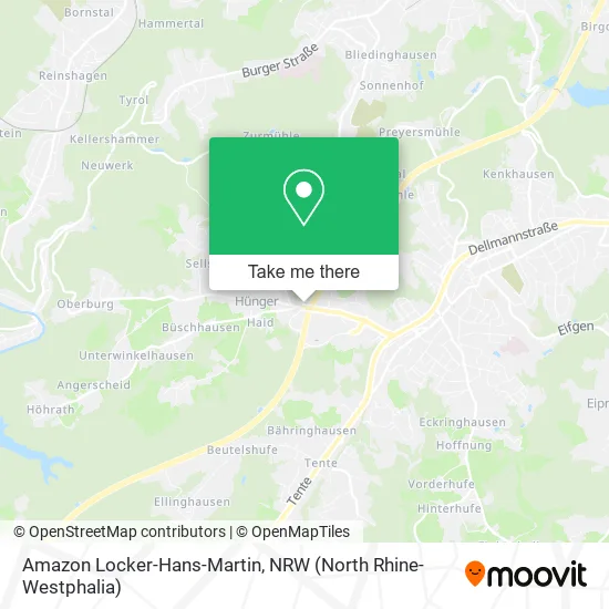 Карта Amazon Locker-Hans-Martin