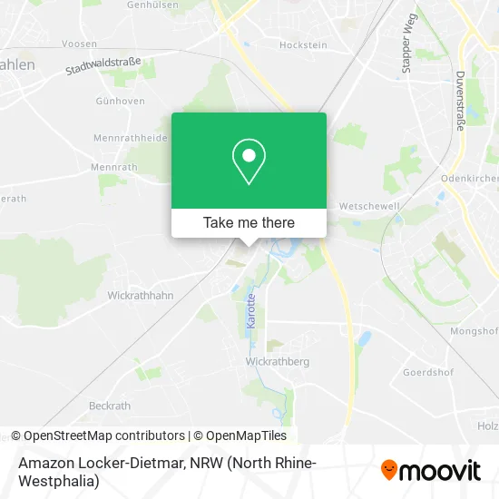 Карта Amazon Locker-Dietmar