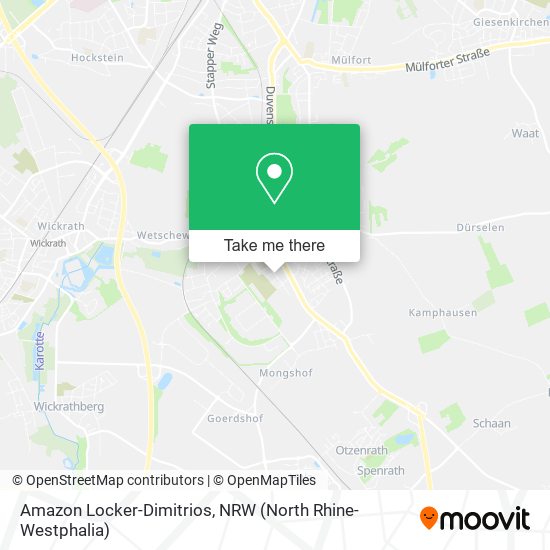 Amazon Locker-Dimitrios map