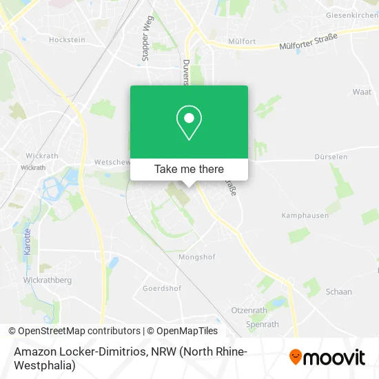 Карта Amazon Locker-Dimitrios