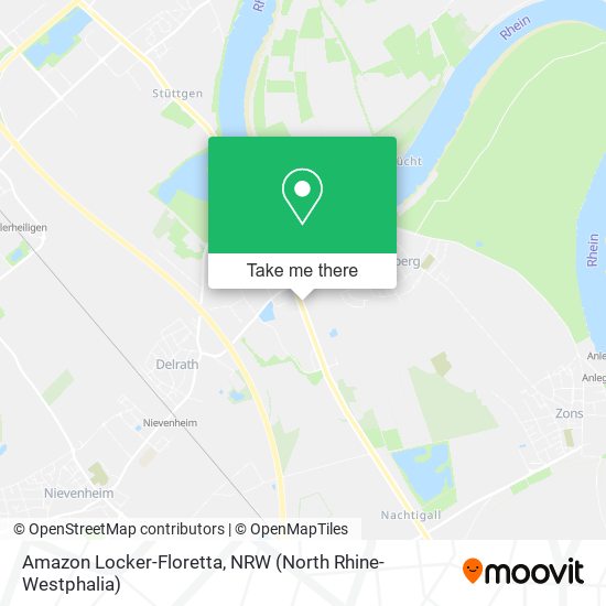 Карта Amazon Locker-Floretta