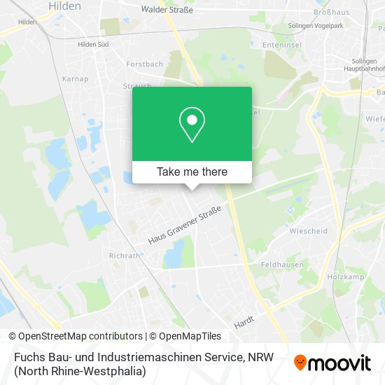 Fuchs Bau- und Industriemaschinen Service map