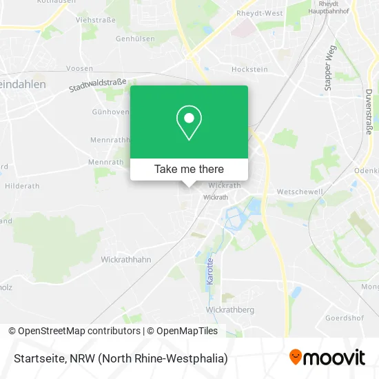 Карта Startseite