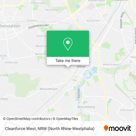 Карта Cleanforce West